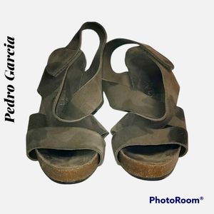Pedro Garcia camouflage sandals